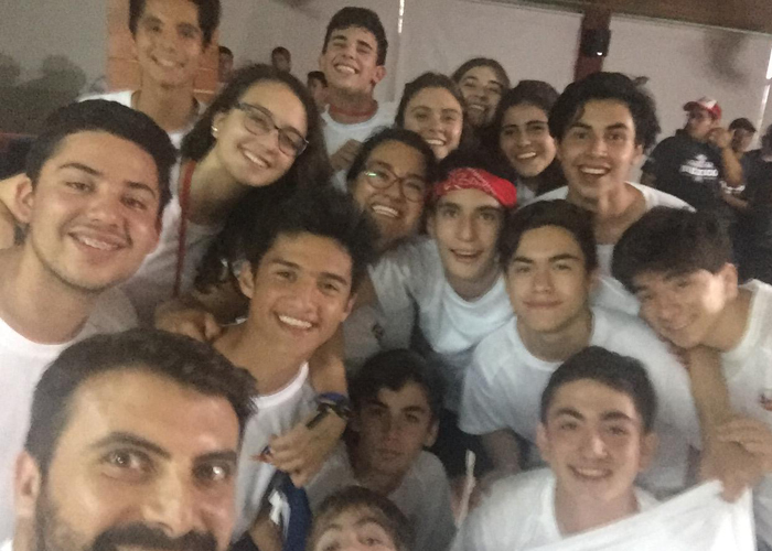 Estudiantes de II° Medio participaron en curso- taller de liderazgo ignaciano en Colombia